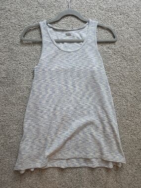 Columbia Light Blue Heathered Scoop Tank